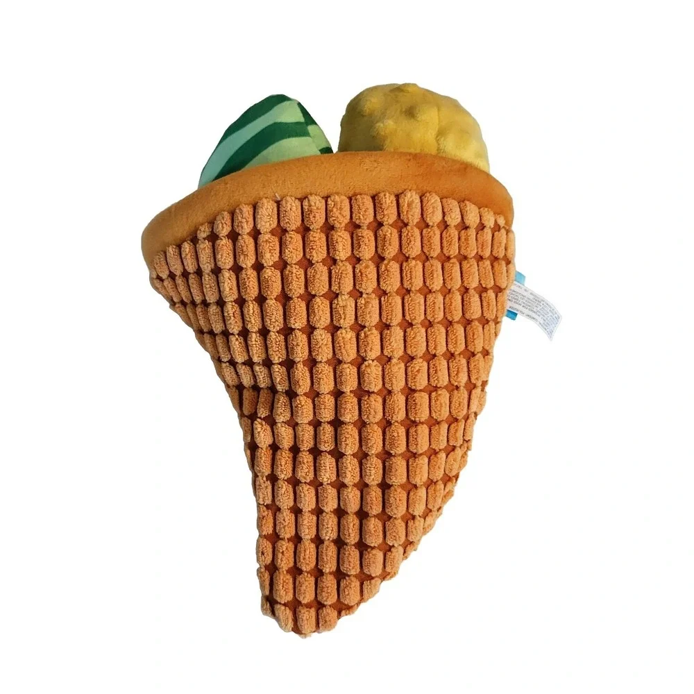 Bark Box Outta Your Gourd 3 Piece Dog Toy Squash Melon Cornucopia Fall